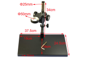 16MP HDMI 1080P HD USB Digital Industry Video Inspection Microscope Camera + 180X C-mount Lens +60LED Ring Light